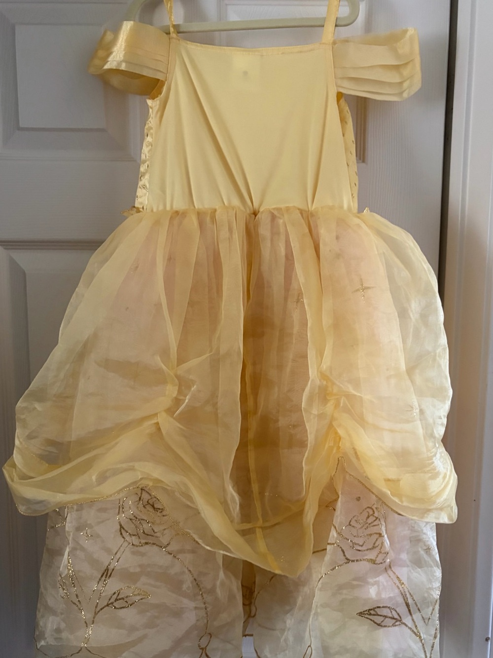 Disney Store Princess Belle Costume Size 5/6 - Picture 2 of 4